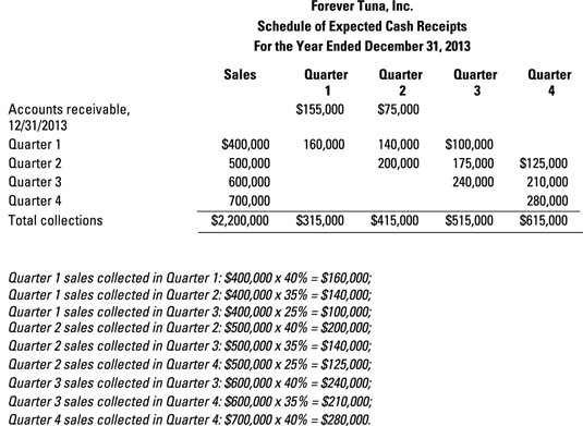 cash budget