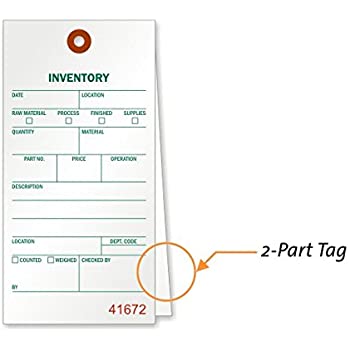 inventory count tags