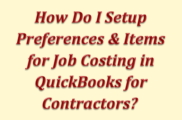 job costing