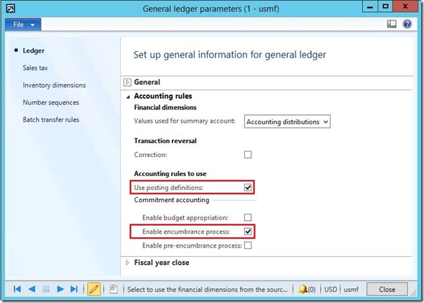 posting definition accounting