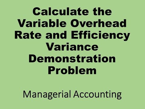 variable overhead efficiency variance