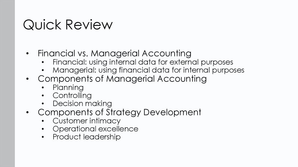 financial vs managerial accounting