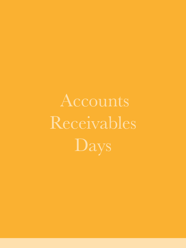days in accounts receivable