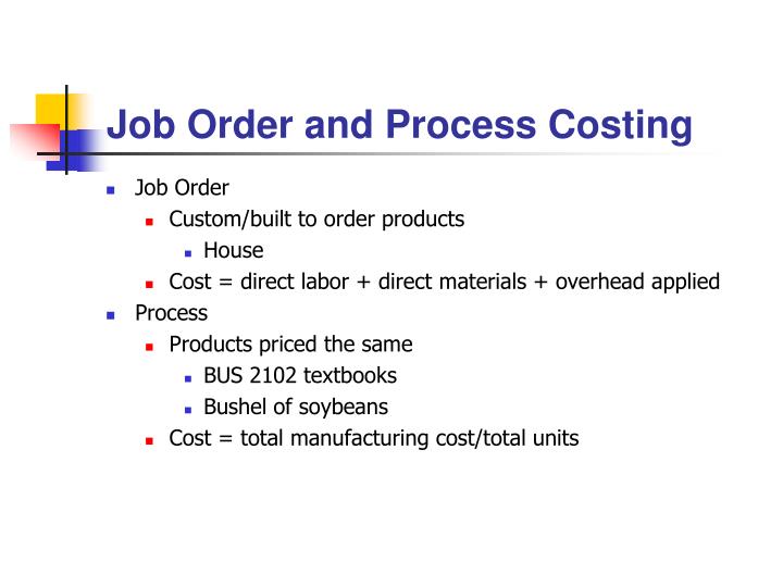 process costing