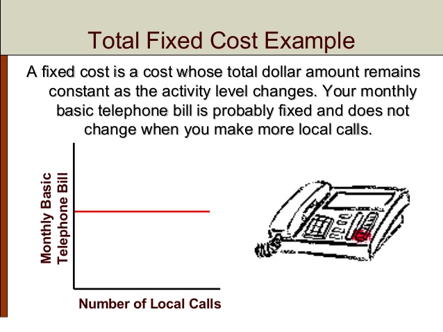 fixed cost examples